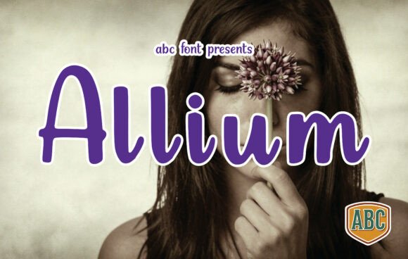 Allium: A Handwritten Font Built for Branding