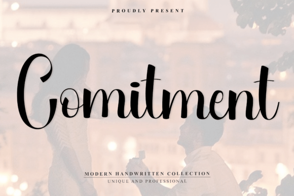 Choosing Comitment: The Font That Gave My Brand a Professional Voice