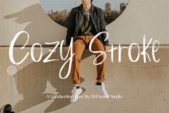 Cozy Stroke: A Font for Crafting Calm Editorial Moments
