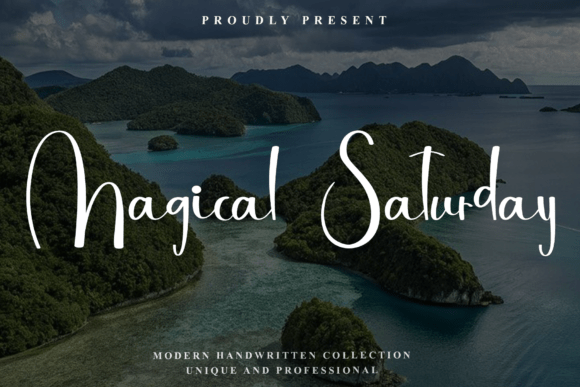 Craft with Character: Introducing the Magical Saturday Font