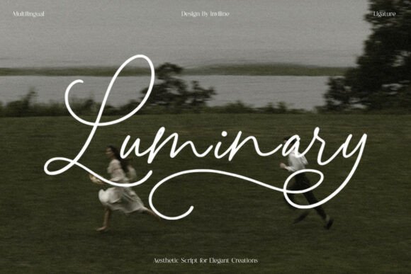 Crafting Elegance with the Luminary Script Font