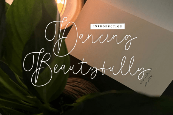 Dancing Beautyfully: A Campaign Font with Warm, Rhythmic Character