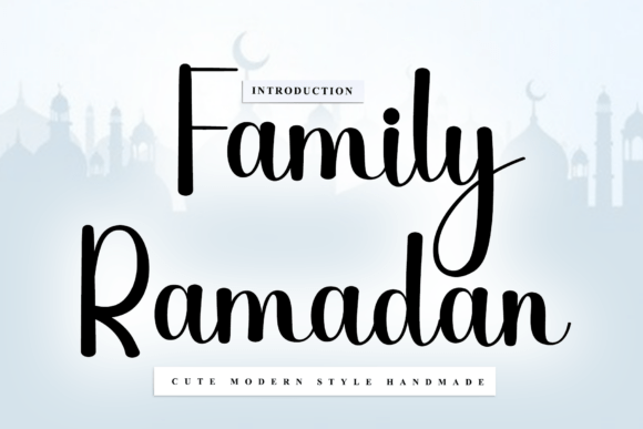 Family Ramadan: A Font Designed for Campaigns That Connect