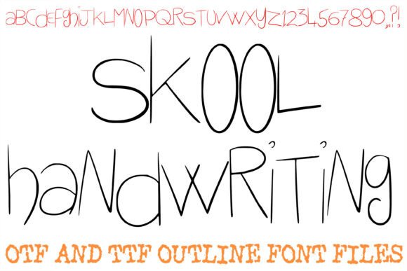 How a Playful Font Like Skool Handwriting Elevated a Client's Brand Story