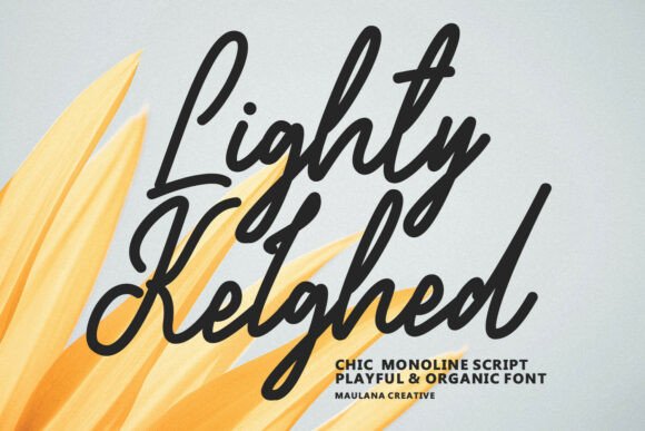 How Lighty Kelghed Became My Go-To Font for Campaign Clarity