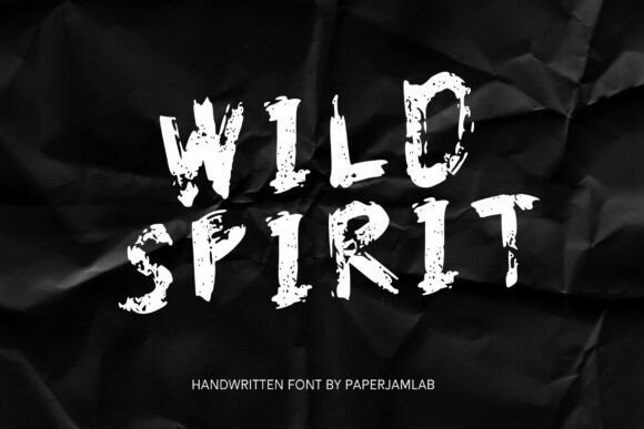 How the Wild Spirit Font Adds a Rebellious, Textured Touch to Editorial Design