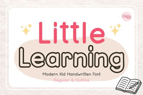 Little Learning: The Handwritten Font My Craft Shop Adores