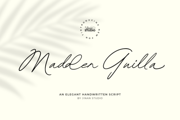 Madden Guilla: The Effortlessly Elegant Script Font for Makers