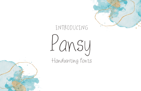 Pansy: A Script Font for Gentle, Confident Branding