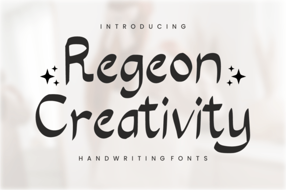 Regeon Creativity: A Script Font Built for Bold Marketing Moments