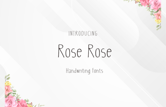 Rose Rose: A Sweet Font That Builds a Consistent Business Brand