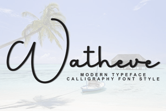 Watheve: A Festive Font for Enchanting Digital Brands