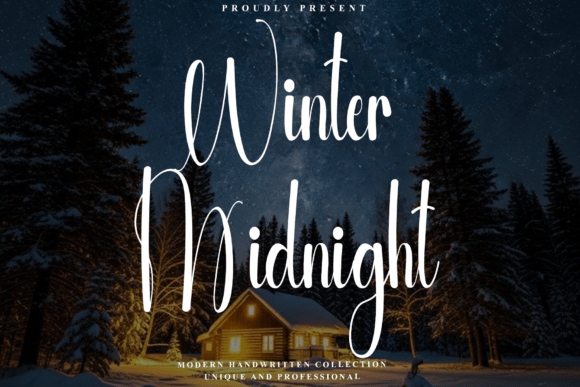Why Winter Midnight is My Go-To Modern Script Font